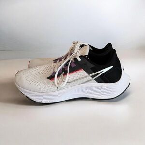 Nike Air Zoom Pegasus 38 White Silver Pink CW7358-101 Women’s Size 8.5